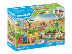 Playmobil 71443 Idylická zeleninová záhrada s prarodičmi