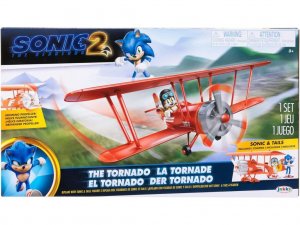 Jakks Tornado Sonic 2 Figurky The Hedgehog + letadlo