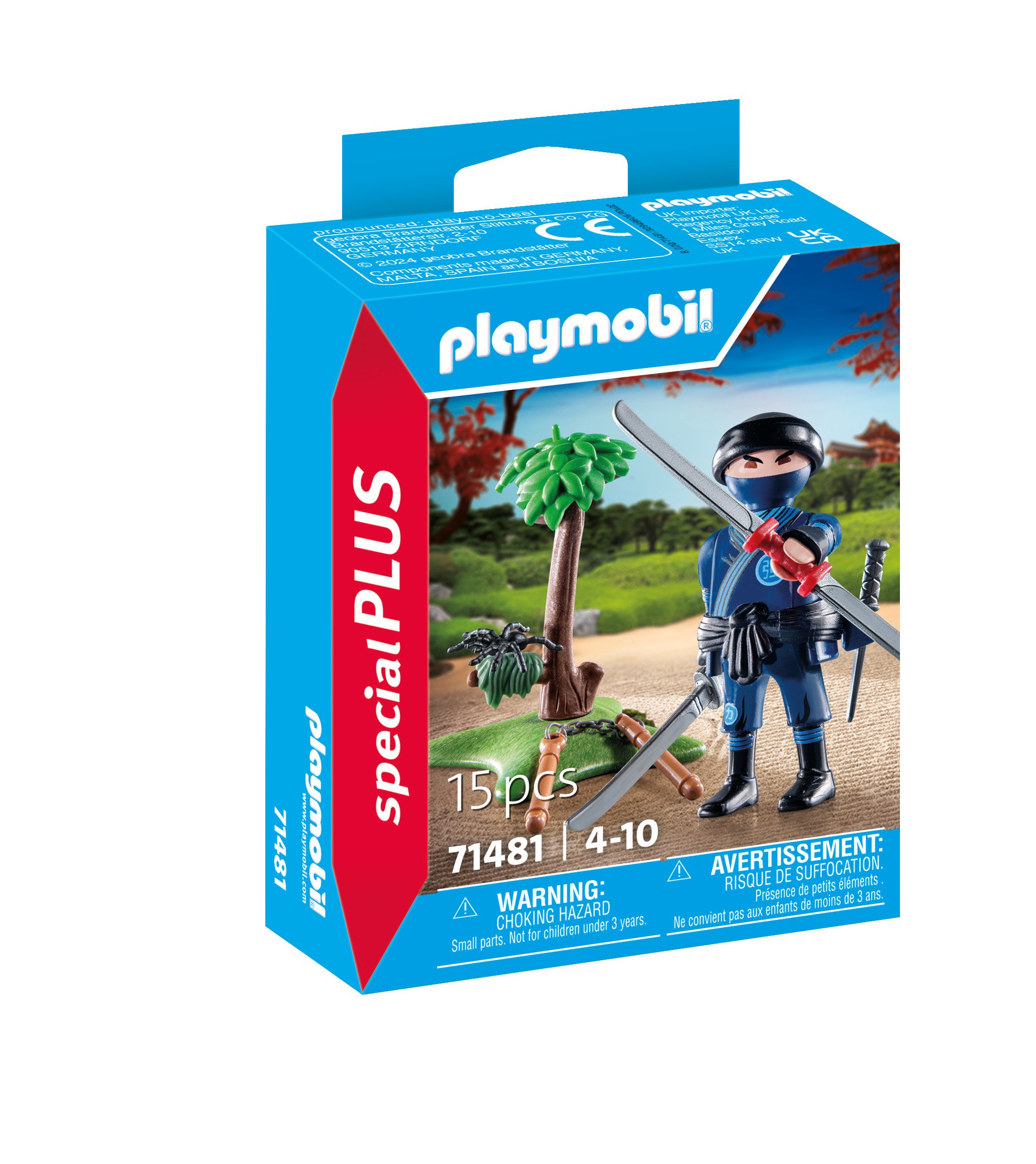 Playmobil 71481 Ninja s výbavou