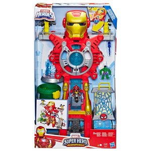 Hasbro Playskool Heroes Marvel Super Hero Sada hraček  Adventures Centrála Iron Mana