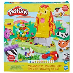 Play-Doh Hracia sada Rastúca hriva Lev a Priatelia