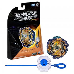 Hasbro Beyblade Burst Pro Series Mirage Fafnir Spinning Top v štartovacom balíčku