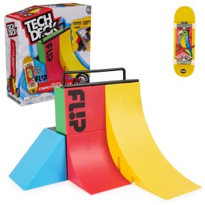 Spin Master Tech Deck fingerboard set Rampa Competition Wall 2.0+ barevný sběratelský skateboard