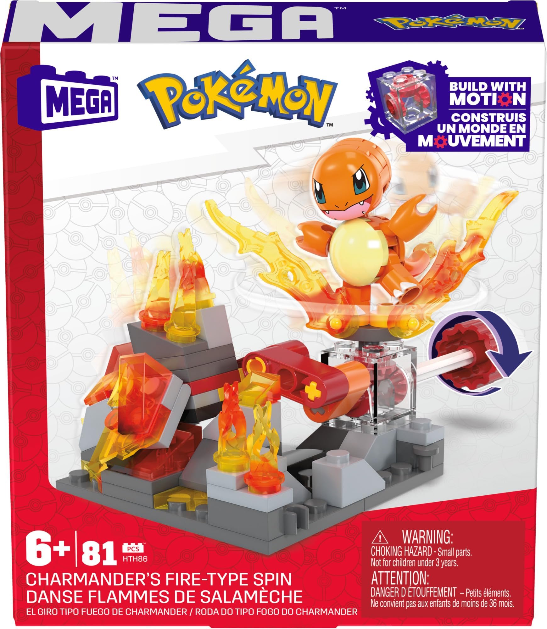 Mega Construx Pokemon Charmanders Fire