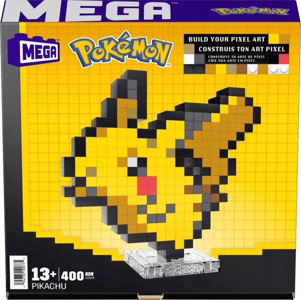 MEGA BLOKS Mega Pokémon pixel art - Pikachu
