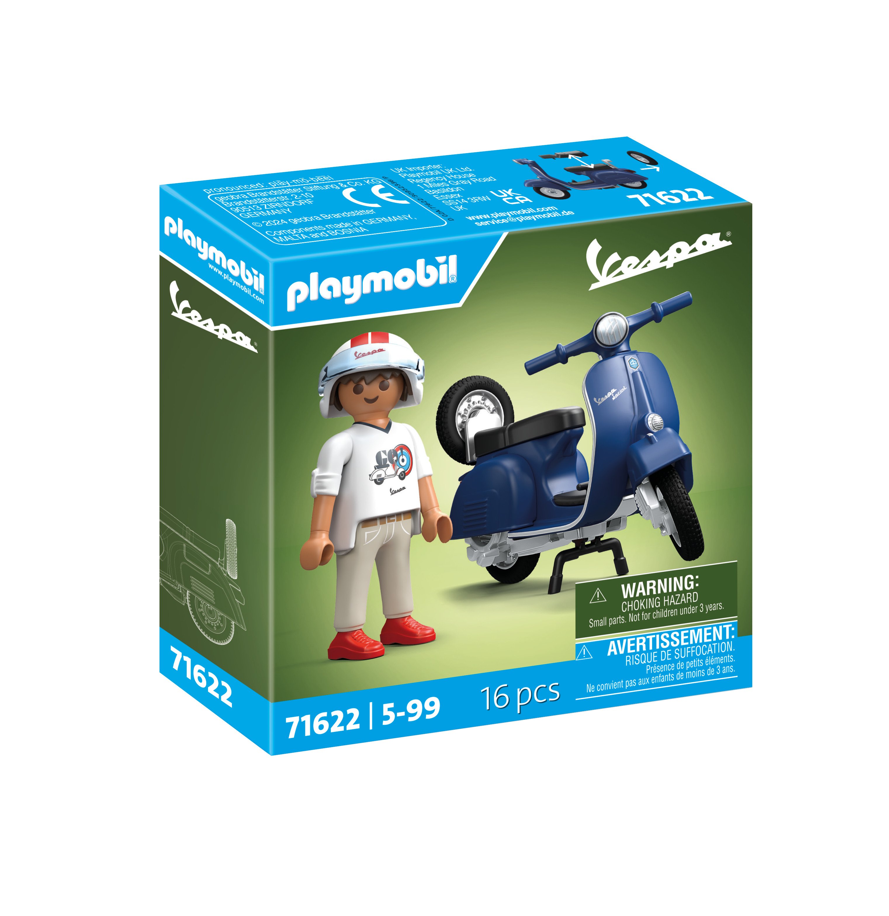 Playmobil 70511 Auto mit Anhänger für Ponys