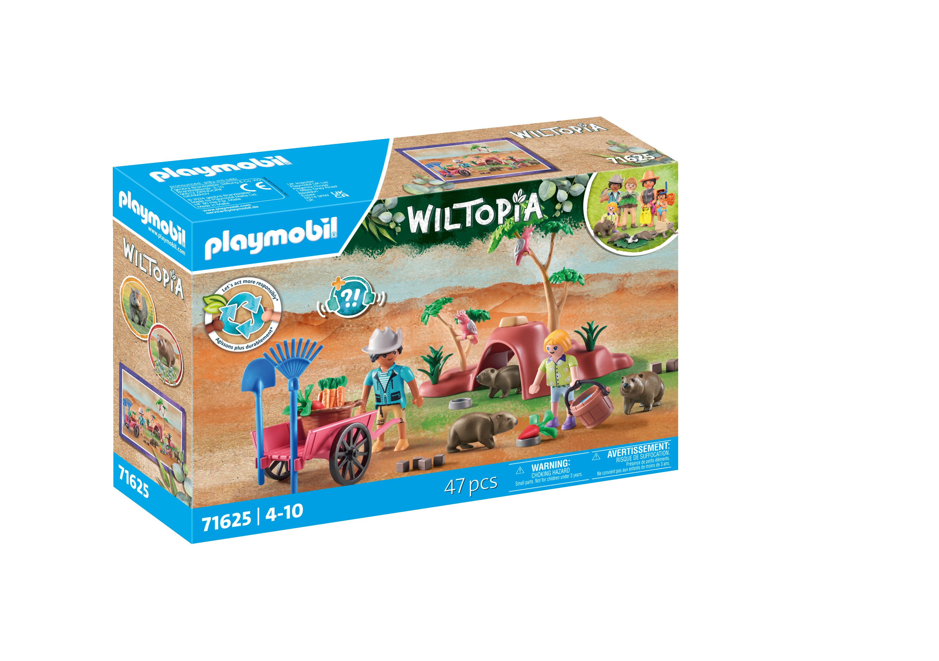 Playmobil 71625 Úkryt vombatov