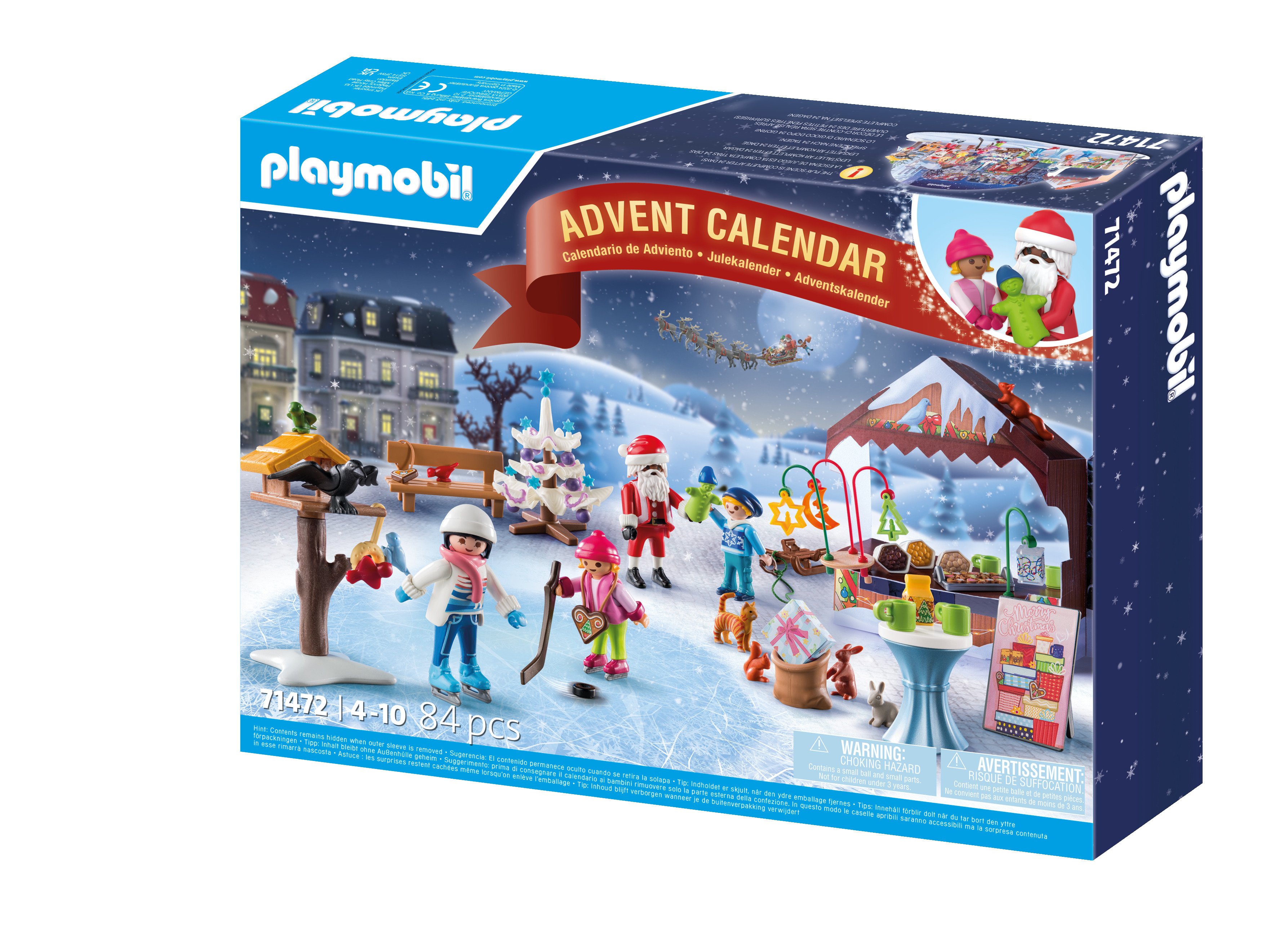 PLAYMOBIL 71472 Adventný kalendár Výlet na vianočné trhy