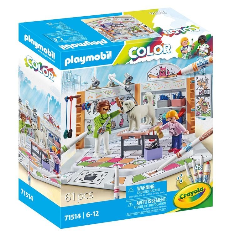 Playmobil 71514 Color Salon strihanie psov