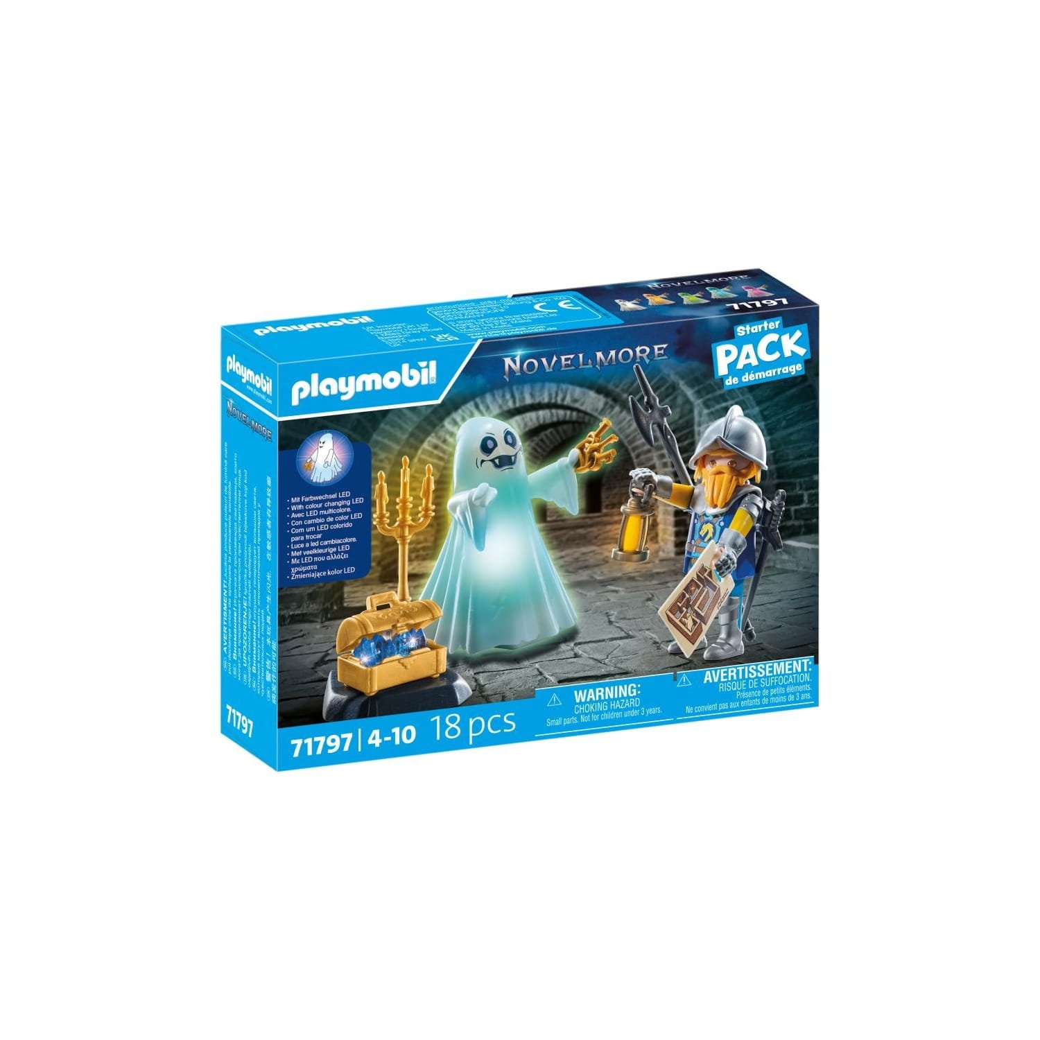 Playmobil 71797 Hradní duch a rytíř z Novelmoru