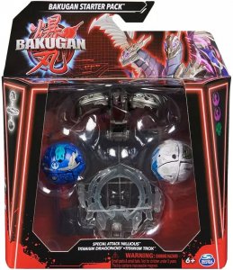 Spin Master Bakugan štartovacia sada špeciálny útok S6 Nillious Titanium Dragonoid a Titanium Trox