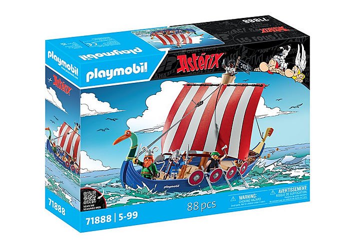 Playmobil 71888 Asterix: Pirátska loď