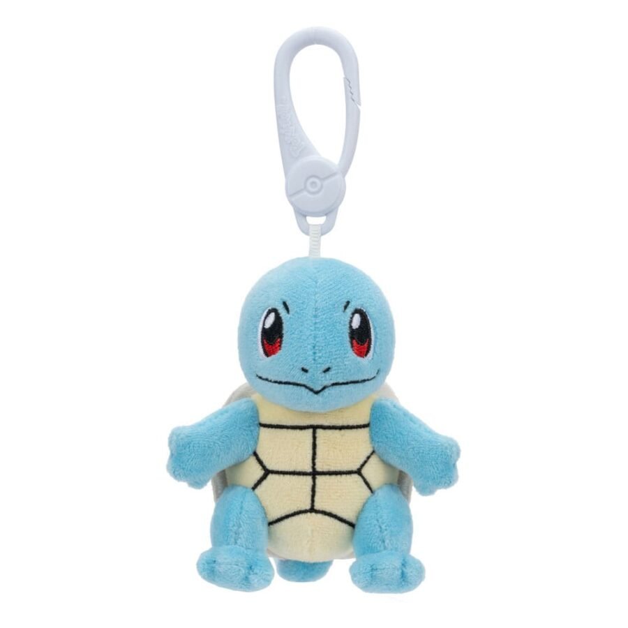 Jazwares Pokémon Plyšová kľúčenka Series 1 Squirtle 10cm