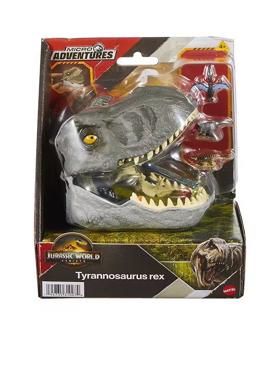 Mattel Jurský svet Tyrannosaurus Rex Micro Adventures JGB97