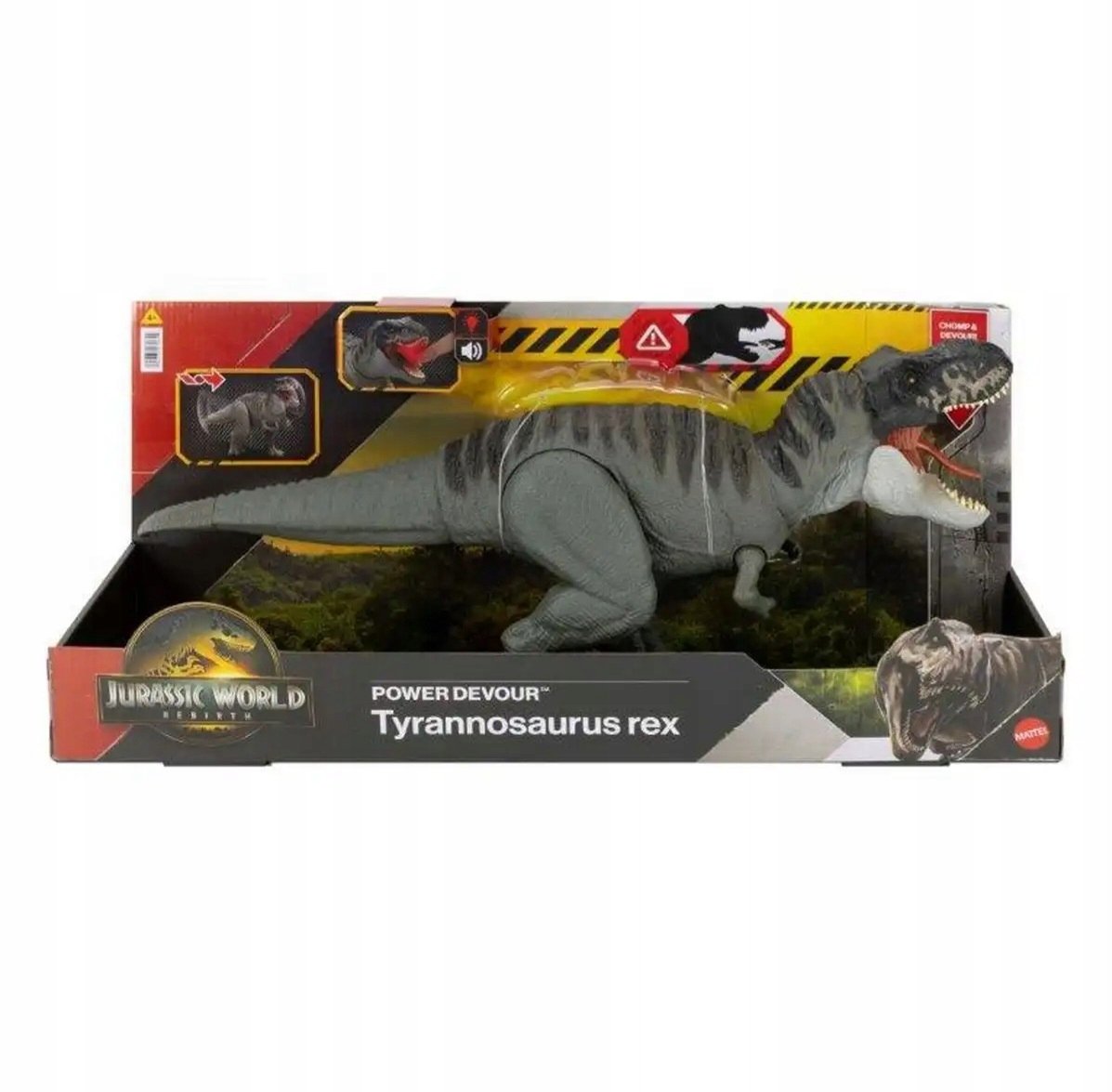 Mattel JURSKÝ SVĚT ZNOVUZROZENÍ Tyrranosaurus Rex 53 cm JCH02