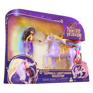 Spin Master Unicorn Academy Light Unicorn Wildstar & Sophia 11 cm