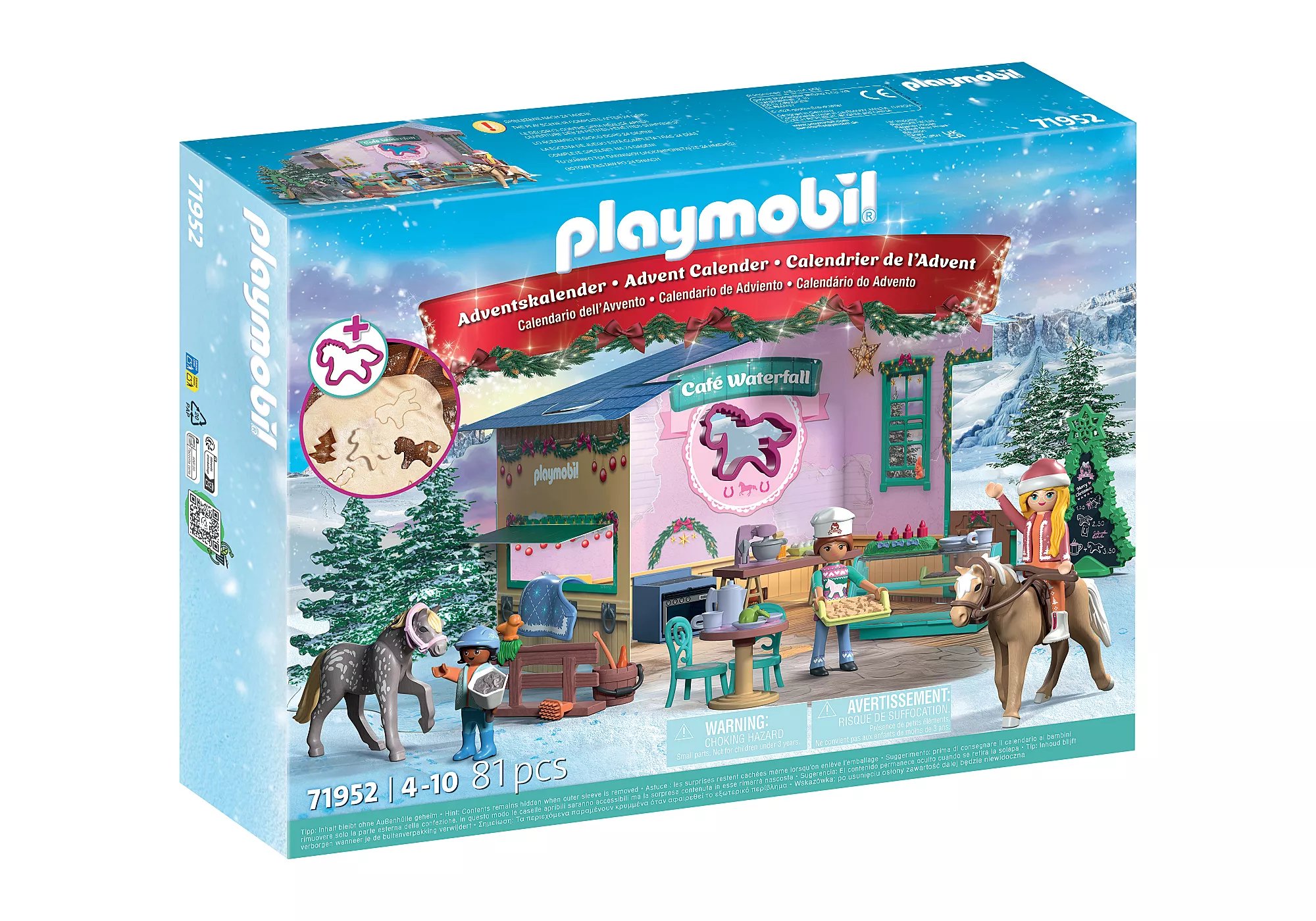 Playmobil 71777 Adventný Kalendár Junior Farebná zábava do vody