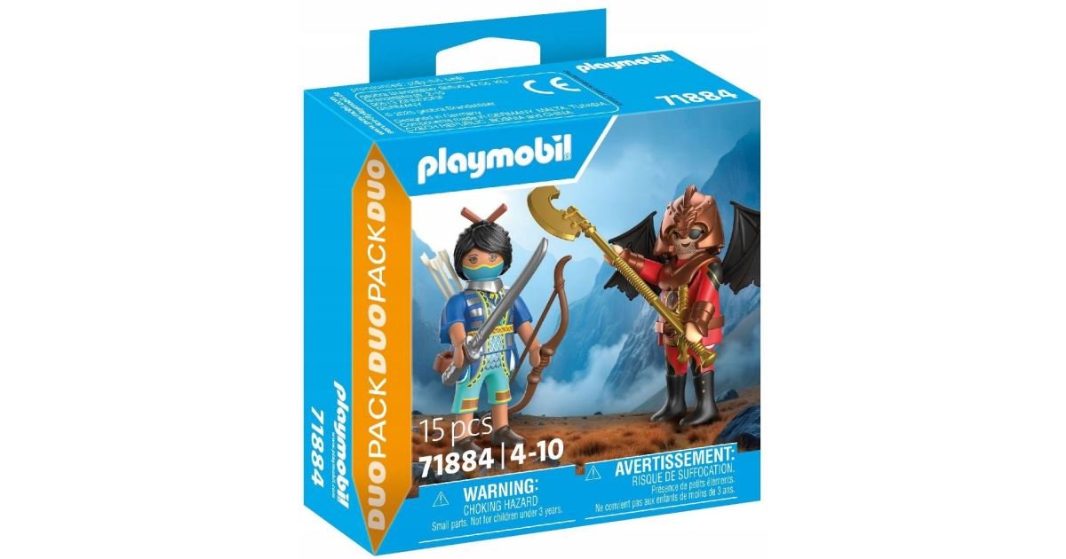 Playmobil 71884 Rytíř z Novelmore vs. Burnhamský nájezdník