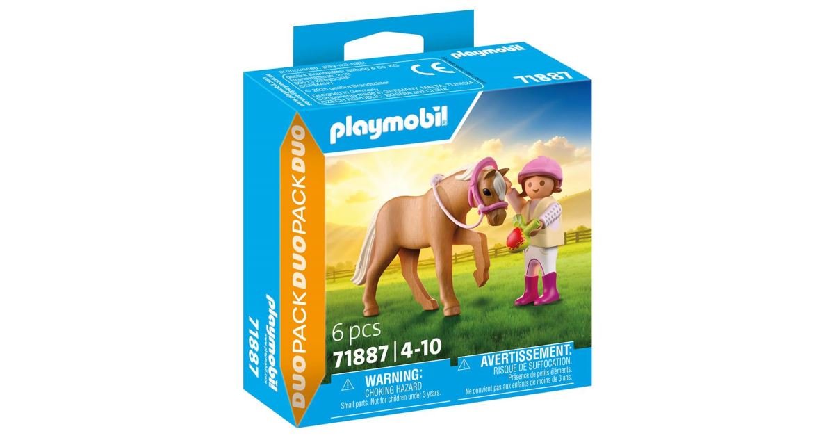 Playmobil 71887 Dievčatko s poníkom