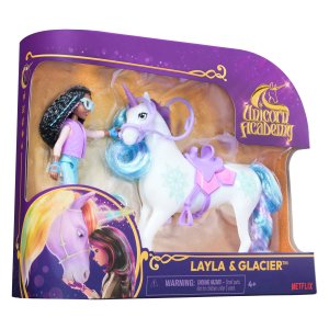 Spin Master Unicorn Academy figúrky Layla a Glacier 11 cm