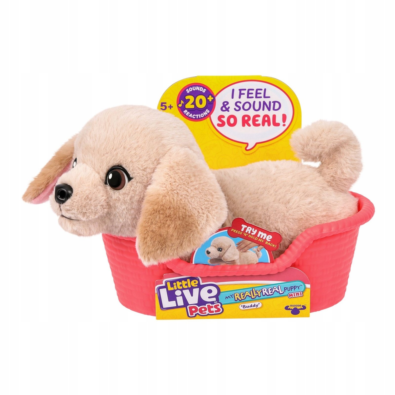 Little Live Pets Můj Skutečný Mini Kamarád Štěně – Labrador Buddy