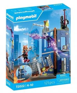 PLAYMOBIL 72022 Souboj u věže superhrdinů
