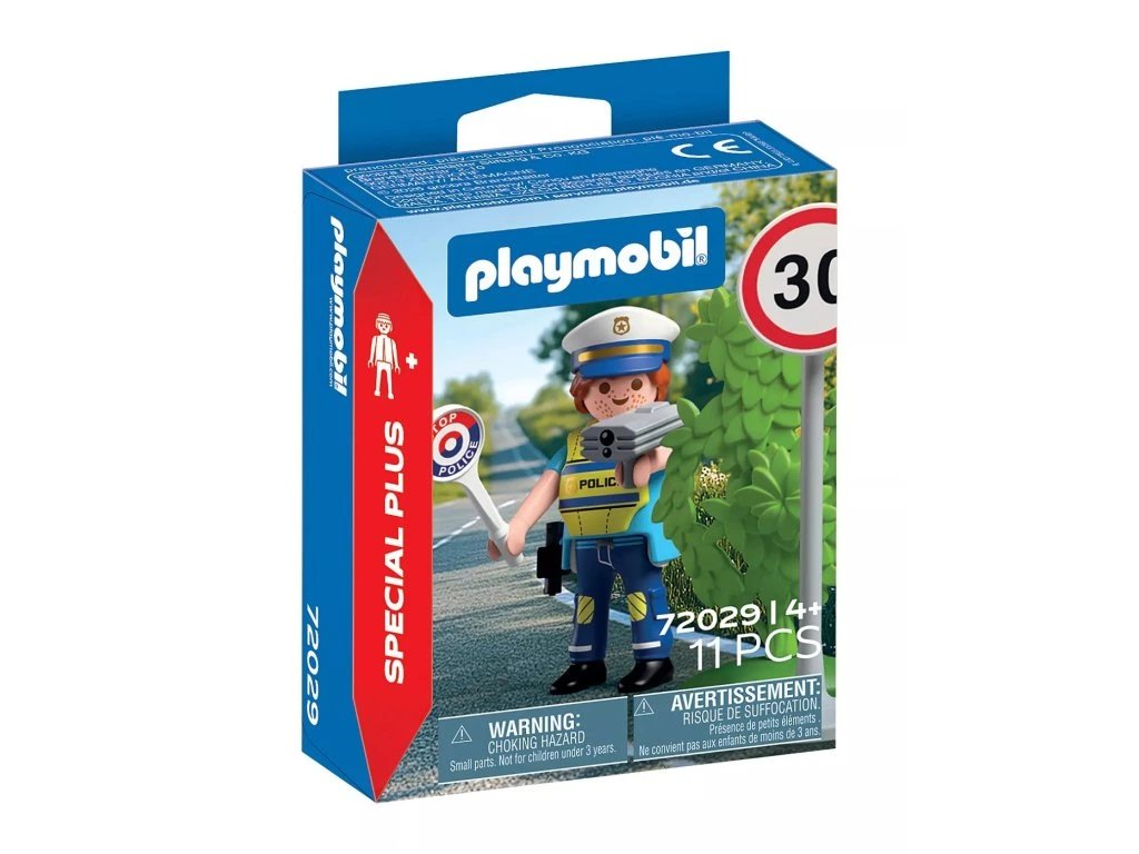 PLAYMOBIL 72029 Policista s radarem