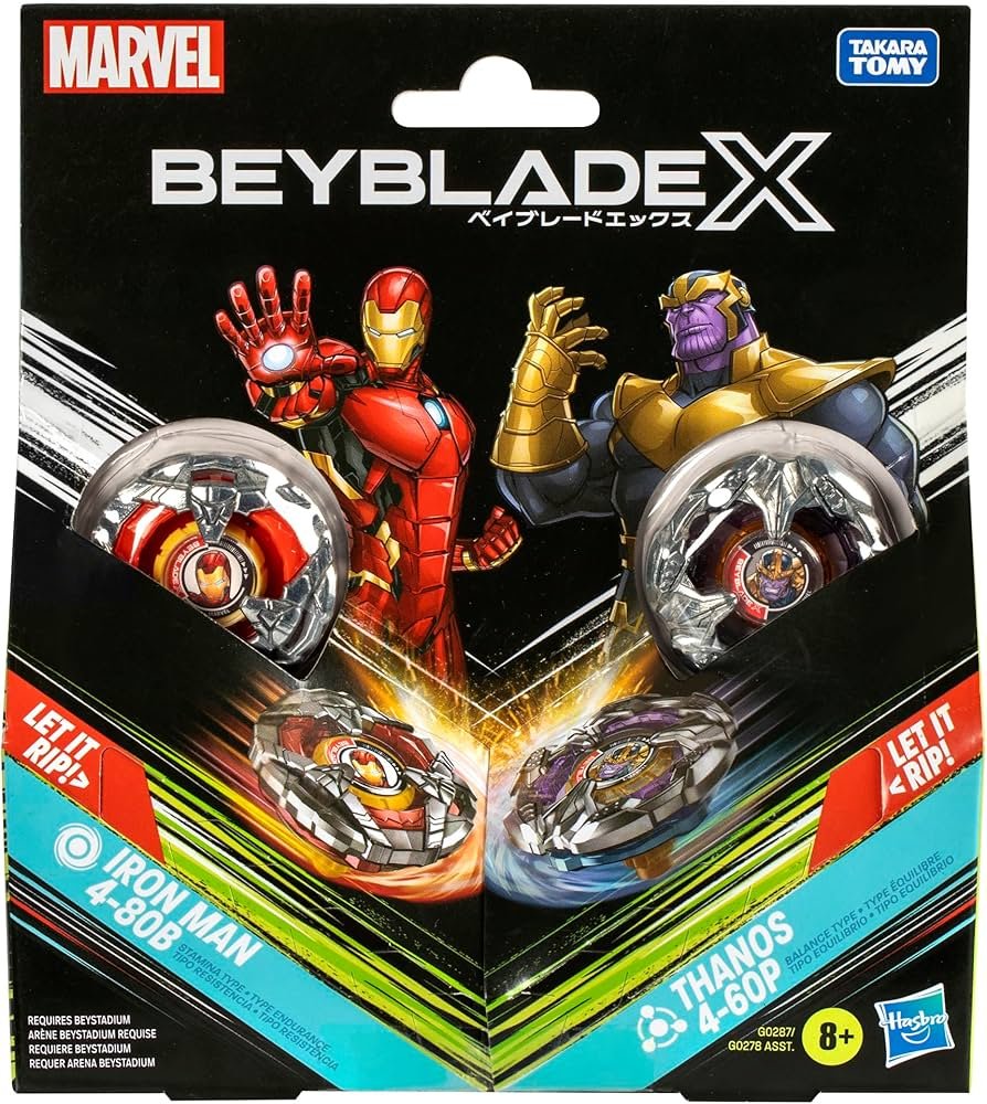Beyblade X Dual Pack The Mandalorian 3-60F vs Moff Gideon 3-80N