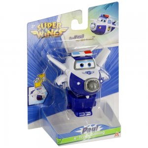 Super Wings 2v1 Transformačné lietadlo Paul 12cm
