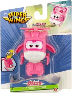 Super Wings 2v1 Transformačné lietadlo Dizzy 12cm