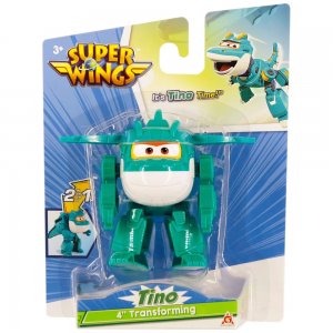 Super Wings 2v1 Transformačné lietadlo Tino 12cm