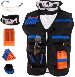 KIK Taktická vesta Nerf s príslušenstvom