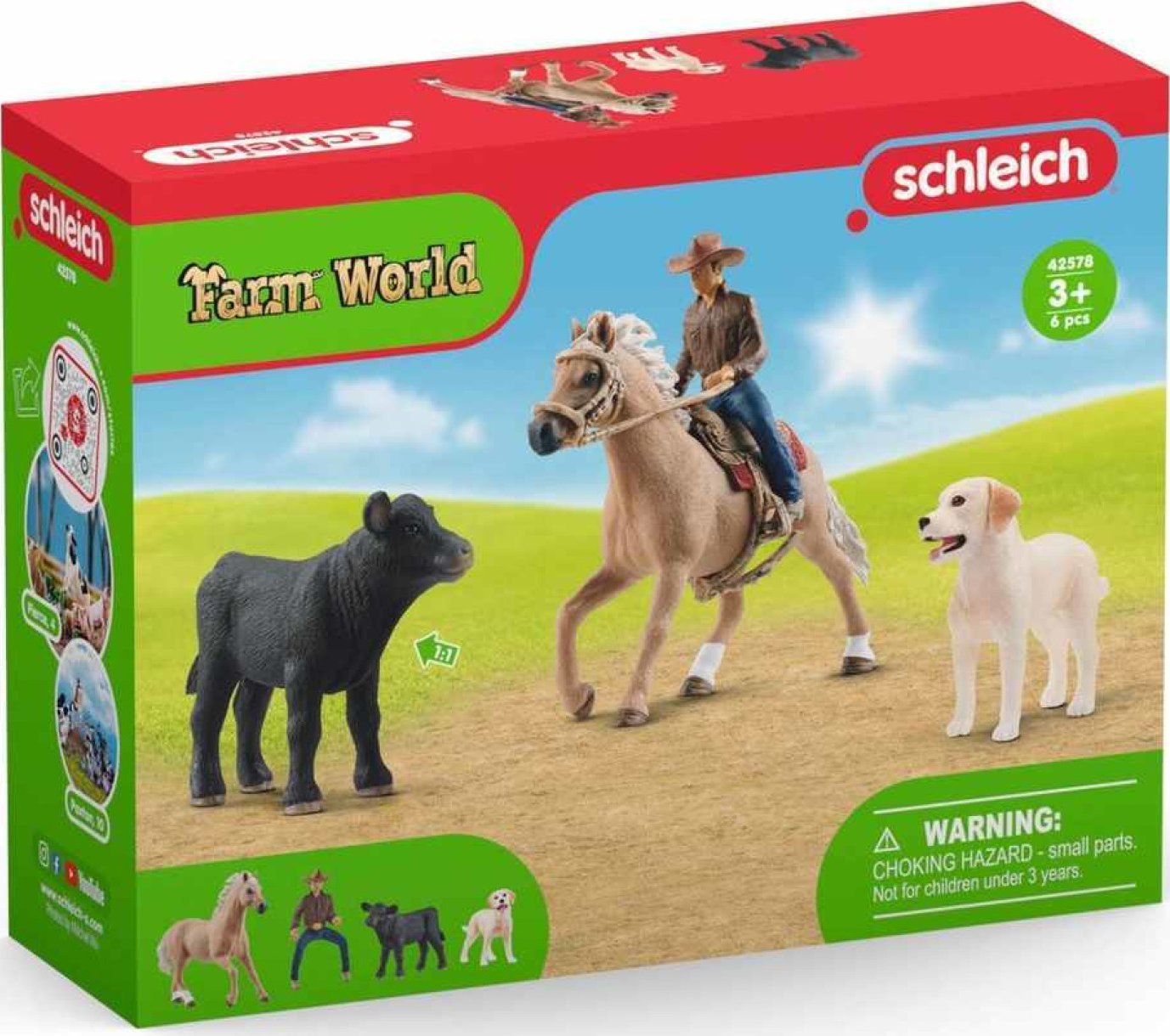 Schleich Farm World 42578 Westernové jazdecké dobrodružstvá