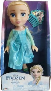Jakks Bábika Disney Frozen Elsa s krásnym oblečkom a hrebeňom