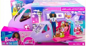 Barbie Letadlo s pilotkou HCD49