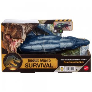 Mattel Jurský svět figurka řvoucí dinosaurus Brachauchenius světlo a zvuk JKL79