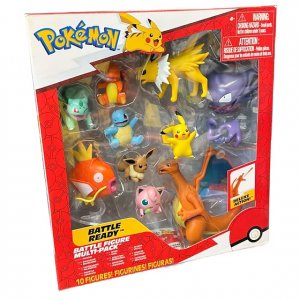 Jazwares Pokémon Multipack Battle Figure balení 10 kusů