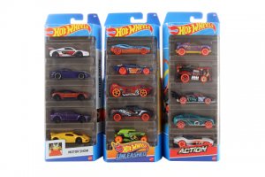 Hot Wheels- Angličák 5 ks 1806 TV