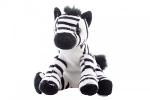 Plyš Zebra 15 cm se stabilizačními kuličkami