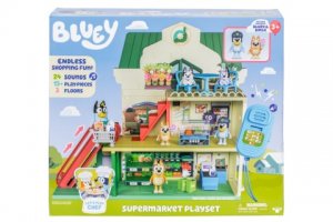 BLUEY Supermarket set figurky Blue a Bingo