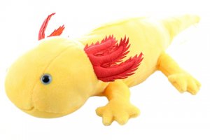 Plyš Axolotl žlutý 32 cm ECO-FRIENDLY