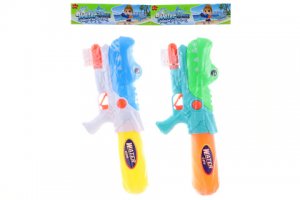 Pistole 2 barvy na vodu Dino 42 cm pumpovací