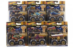 Hot Wheels Monster Trucks Bigfoot Trophy Champions JDV96