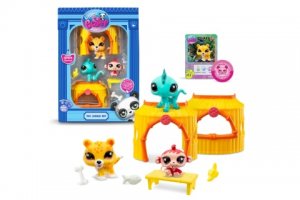 Littlest Pet Shop 3 figurky Džungle