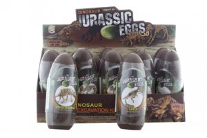 Skládací kostra dino 10/bal