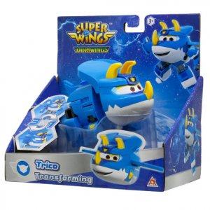 Super Wings Dino Wings 3v1 Transformační letadlo Trico 12cm