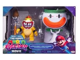 Jakks Nintendo The Super Mario Figurky Galaxy Movie Bowser Jr. a Clown Car
