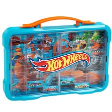 Mattel Hot Wheels Klein Sběratelská vitrína s osvětlením 54 autíček 1:64