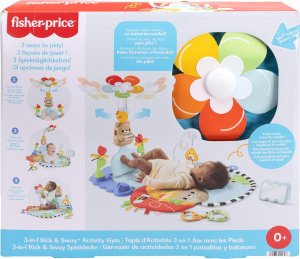 Fisher Price Hrací dečka s kolotočem pro motorický a kognitivní rozvoj HYR60