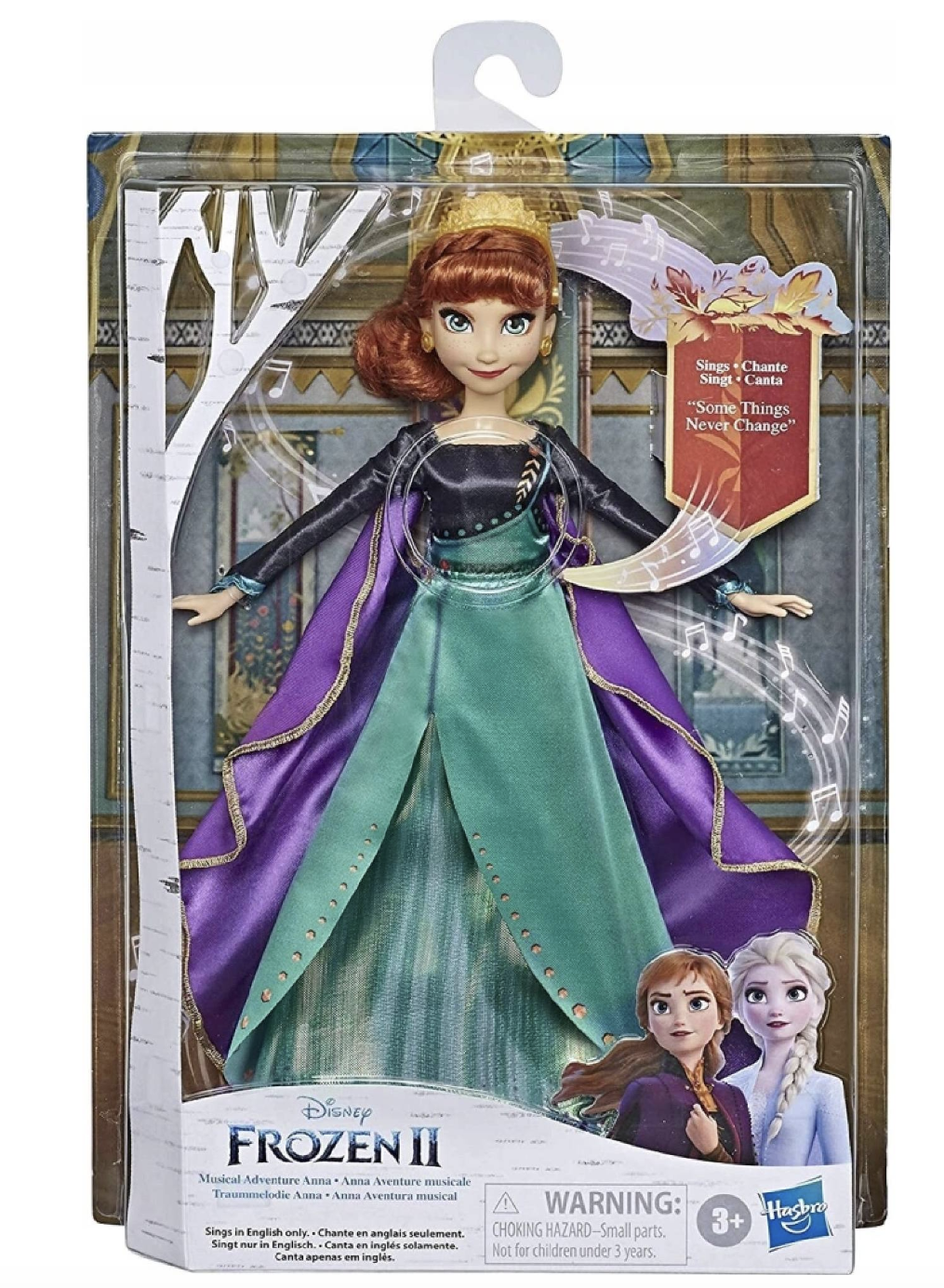 Hasbro Frozen 2 Hudební dobrodružství Anna, E8881